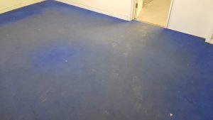 Dirty commercial carpet