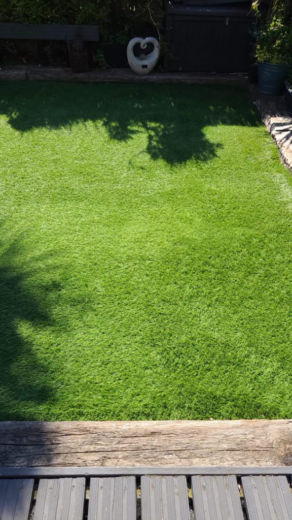 Artifical grass cleaning